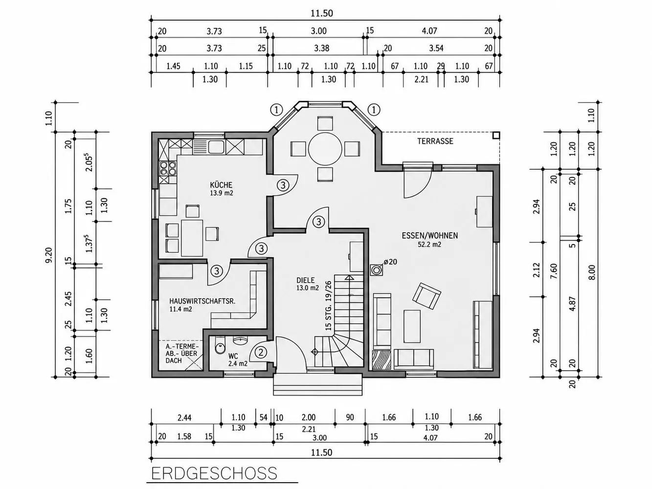 4 Zimmer Haus mit 165 m² in Leipzig – Bild 3