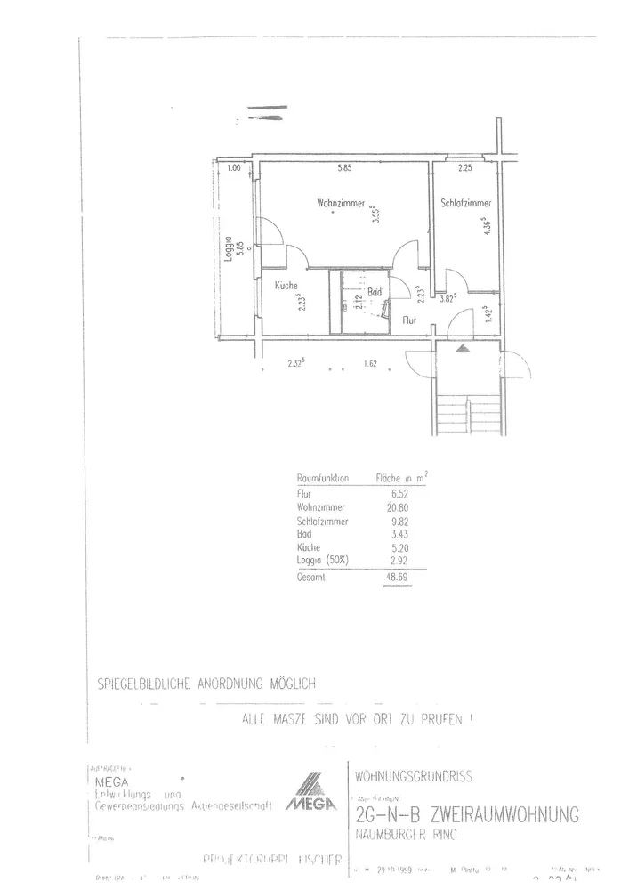 2 Zimmer Wohnung mit 47 m² in Berlin – Bild 8