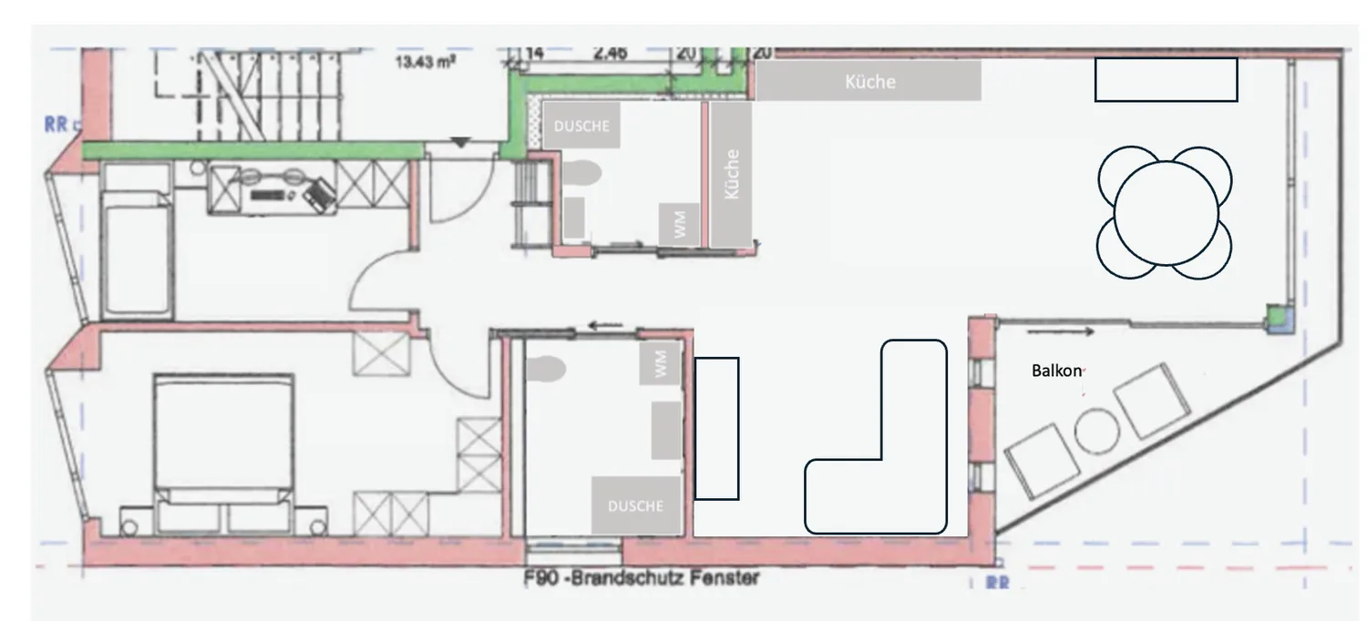 3 Zimmer Wohnung mit 90 m² in Neu-Ulm – Bild 3