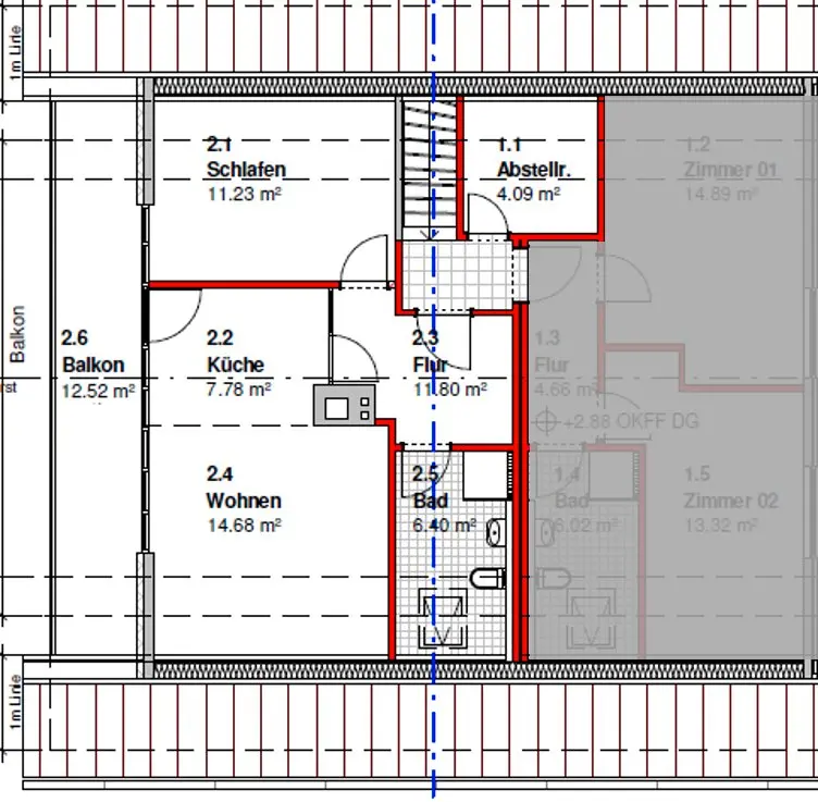 2 Zimmer Wohnung mit 51 m² in Braunschweig – Bild 10