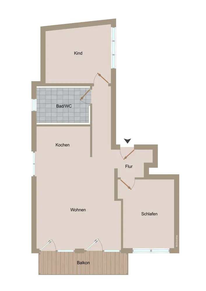 4 Zimmer Wohnung mit 87 m² in Stuttgart – Bild 7