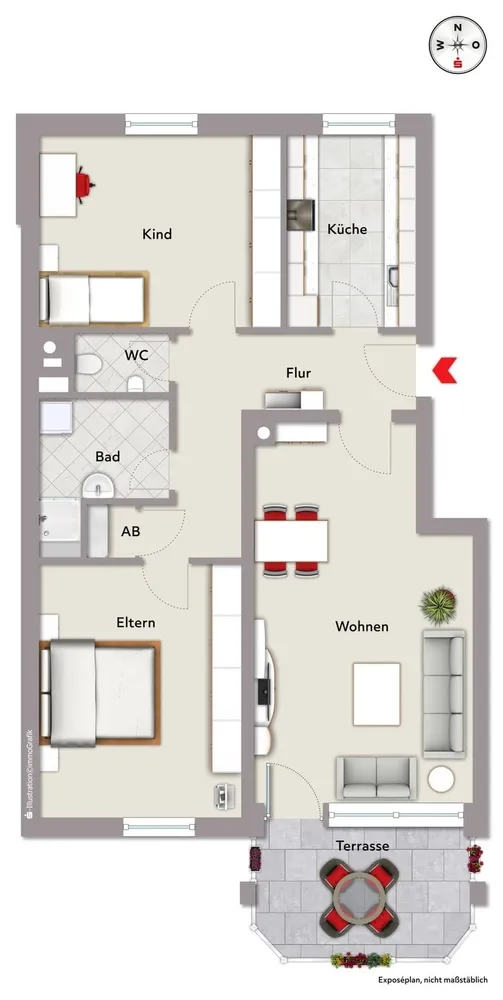 3 Zimmer Wohnung mit 80 m² in Nürnberg – Bild 9
