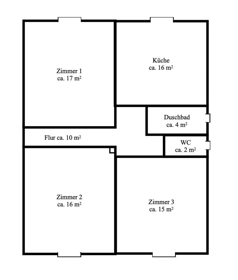 3 Zimmer Wohnung mit 80 m² in Viernheim – Bild 9