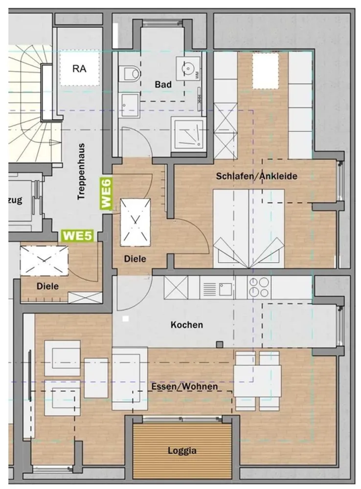 2 Zimmer Wohnung mit 50 m² in München – Bild 5