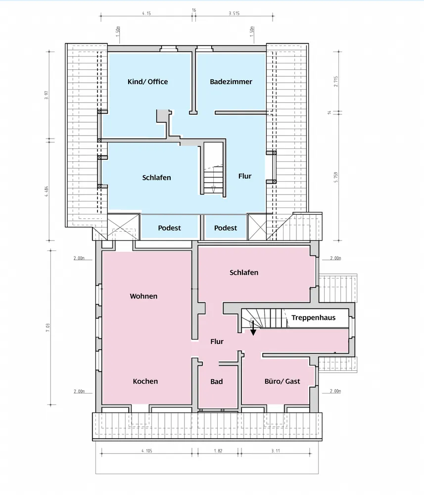4 Zimmer Wohnung mit 88 m² in Dortmund – Bild 5