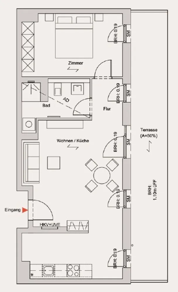 3 Zimmer Wohnung mit 67 m² in Leipzig – Bild 7