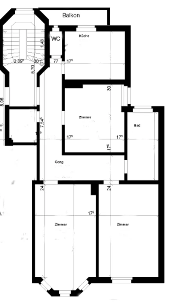 3 Zimmer Wohnung mit 100 m² in Augsburg – Bild 9
