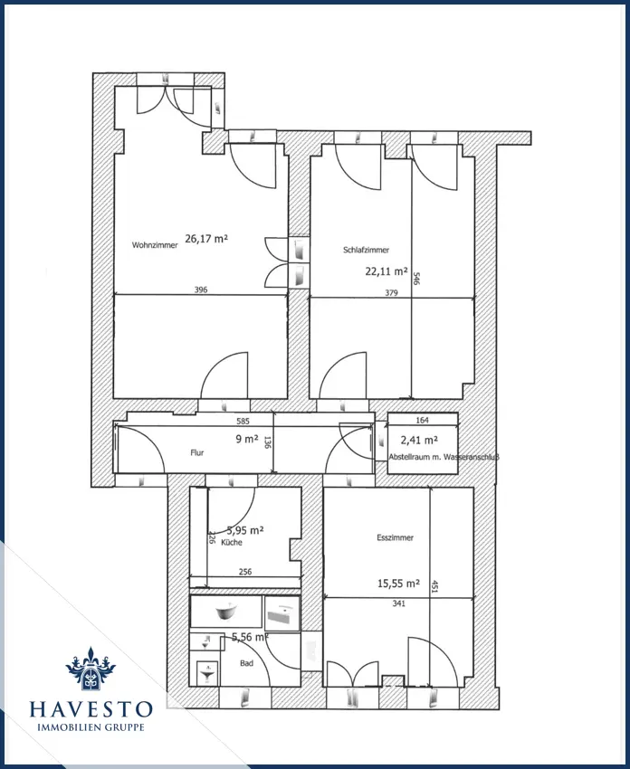 3 Zimmer Wohnung mit 82 m² in Magdeburg – Bild 10