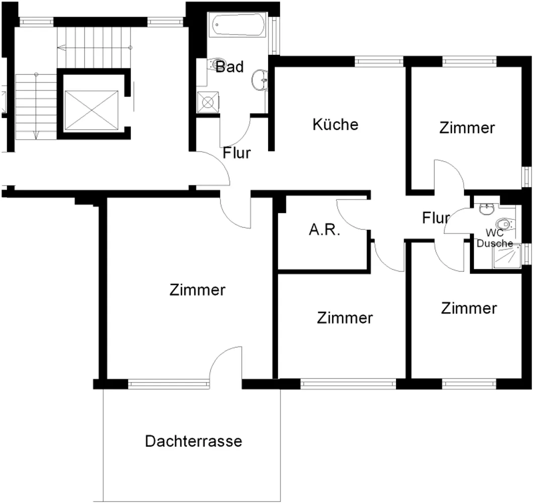 4 Zimmer Wohnung mit 97 m² in Göttingen – Bild 3