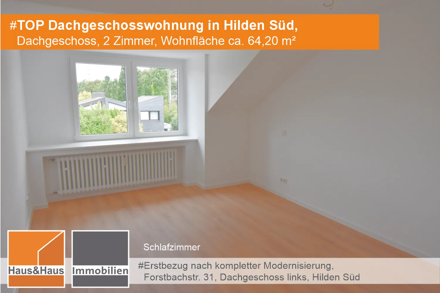 2 Zimmer Wohnung mit 64 m² in Hilden – Bild 5