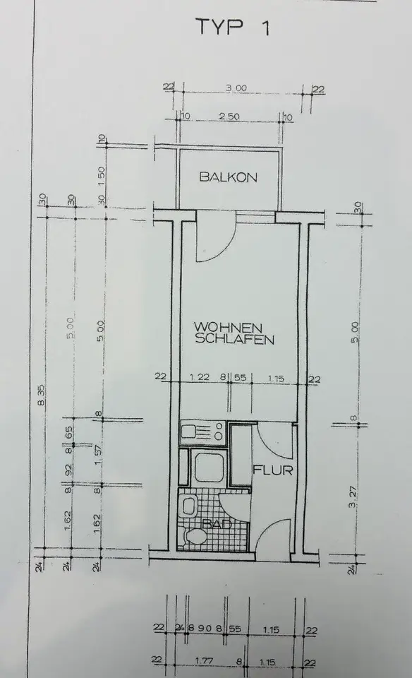 2 Zimmer Wohnung mit 27 m² in Trier – Bild 5