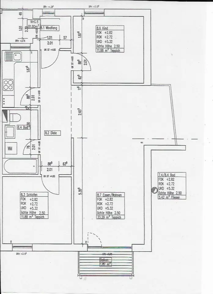 3 Zimmer Wohnung mit 82 m² in Straubing – Bild 9