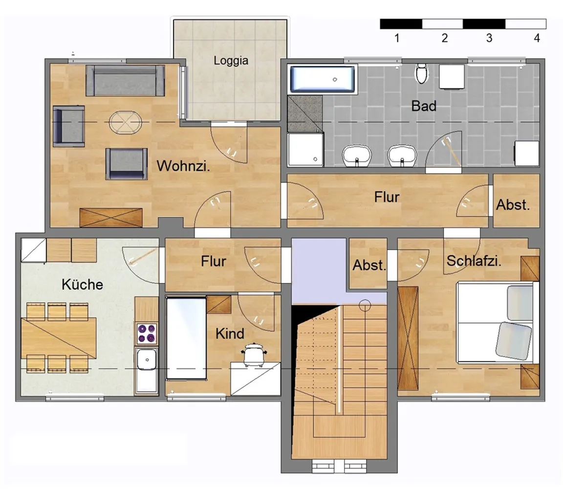 3 Zimmer Wohnung mit 74 m² in Hannover – Bild 4