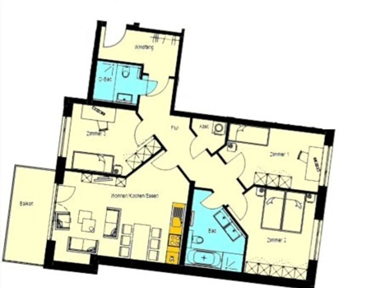 4 Zimmer Wohnung mit 106 m² in Leipzig – Bild 10