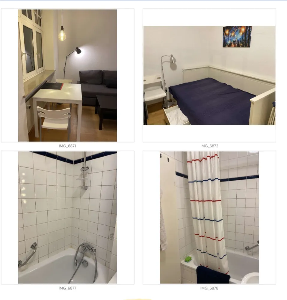 1 Zimmer Wohnung mit 30 m² in München – Bild 2