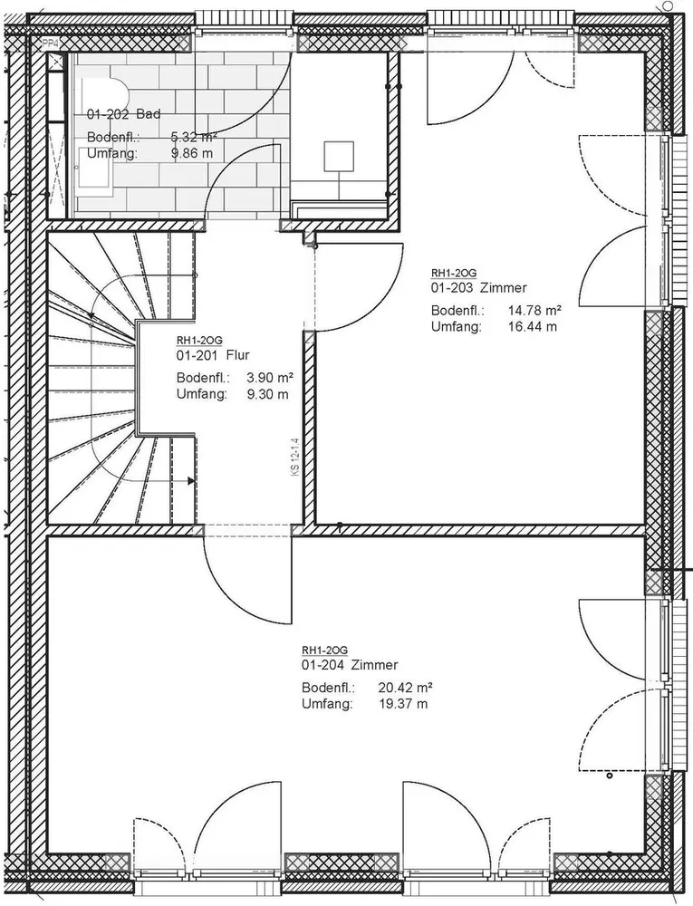 6 Zimmer Haus mit 135 m² in Hamburg – Bild 3