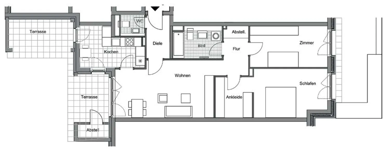 3 Zimmer Wohnung mit 99 m² in Frankfurt am Main – Bild 6