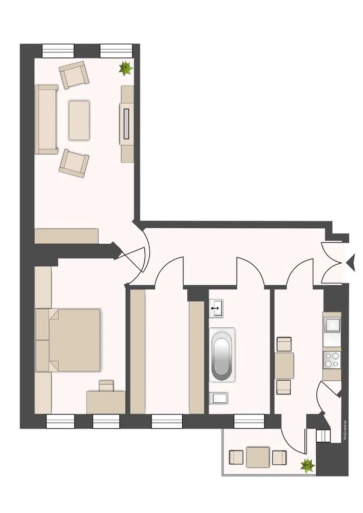 3 Zimmer Wohnung mit 79 m² in Leipzig – Bild 9