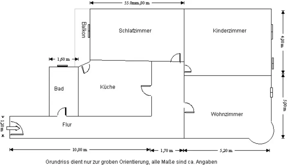 3 Zimmer Wohnung mit 70 m² in Mittweida – Bild 5