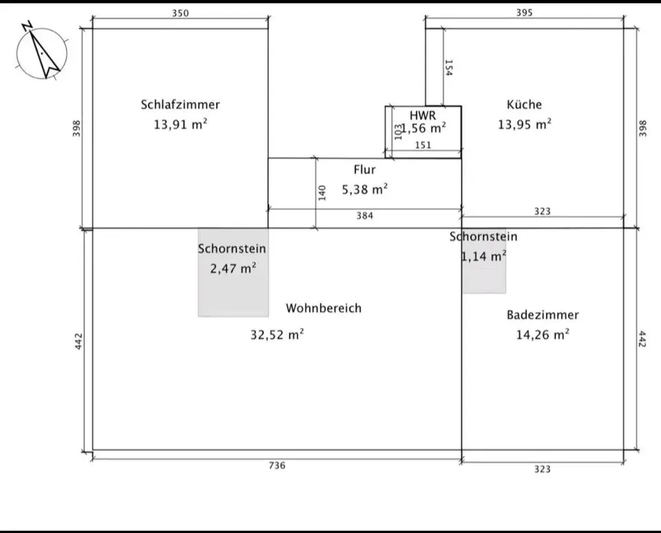 2 Zimmer Wohnung mit 78 m² in Quedlinburg – Bild 5