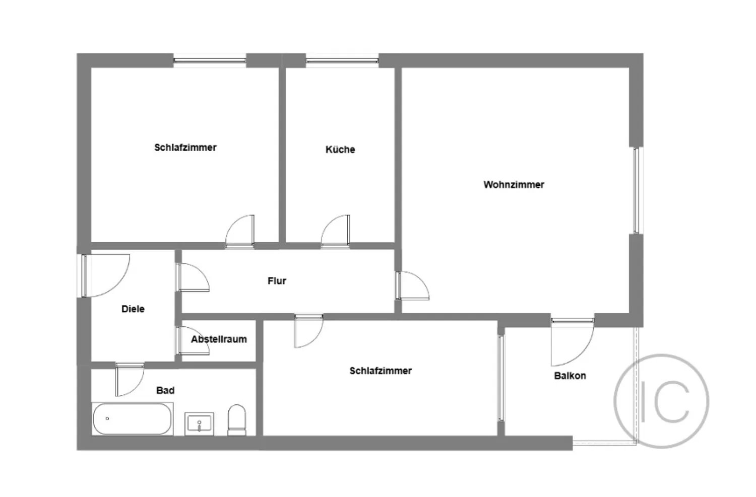 3 Zimmer Wohnung mit 72 m² in Mönchengladbach – Bild 10