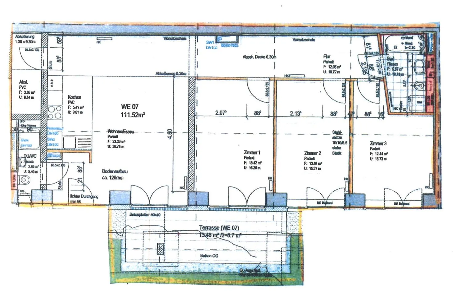 4 Zimmer Wohnung mit 108 m² in Karlsruhe – Bild 9