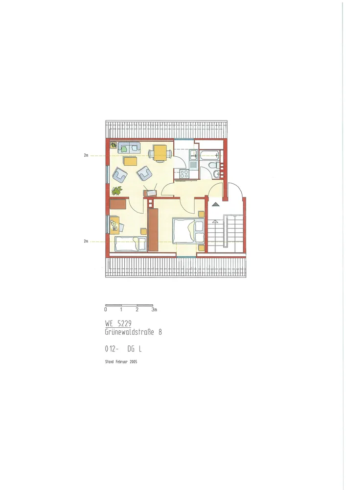 3 Zimmer Wohnung mit 41 m² in Lübeck – Bild 10