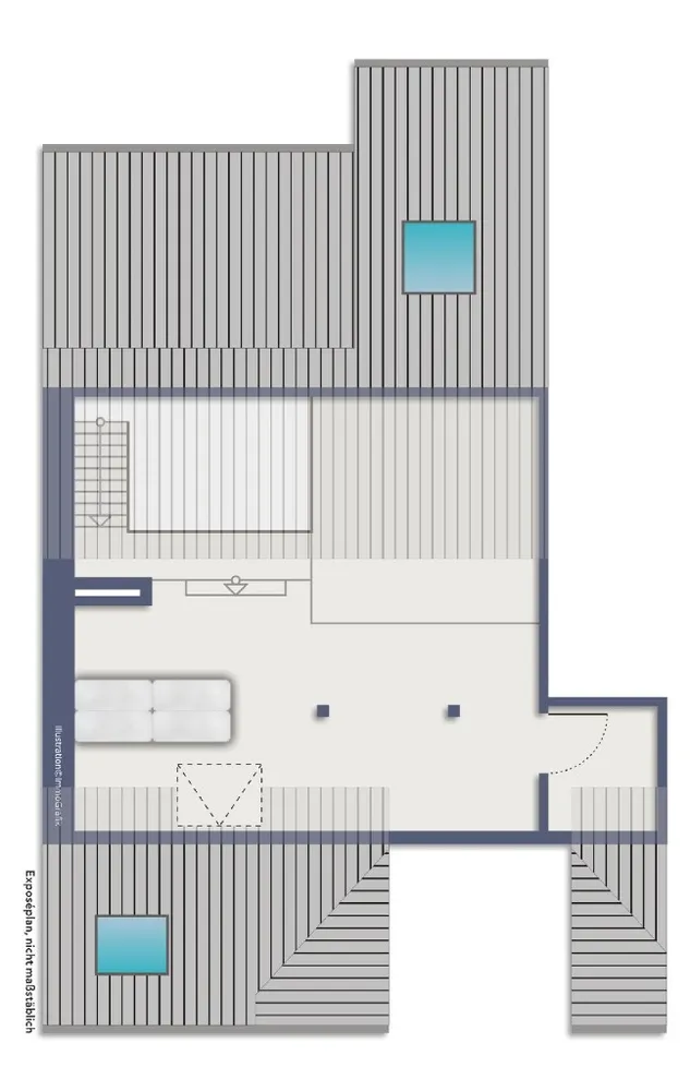 2 room apartment with 71 m² in Düsseldorf – Photo 3
