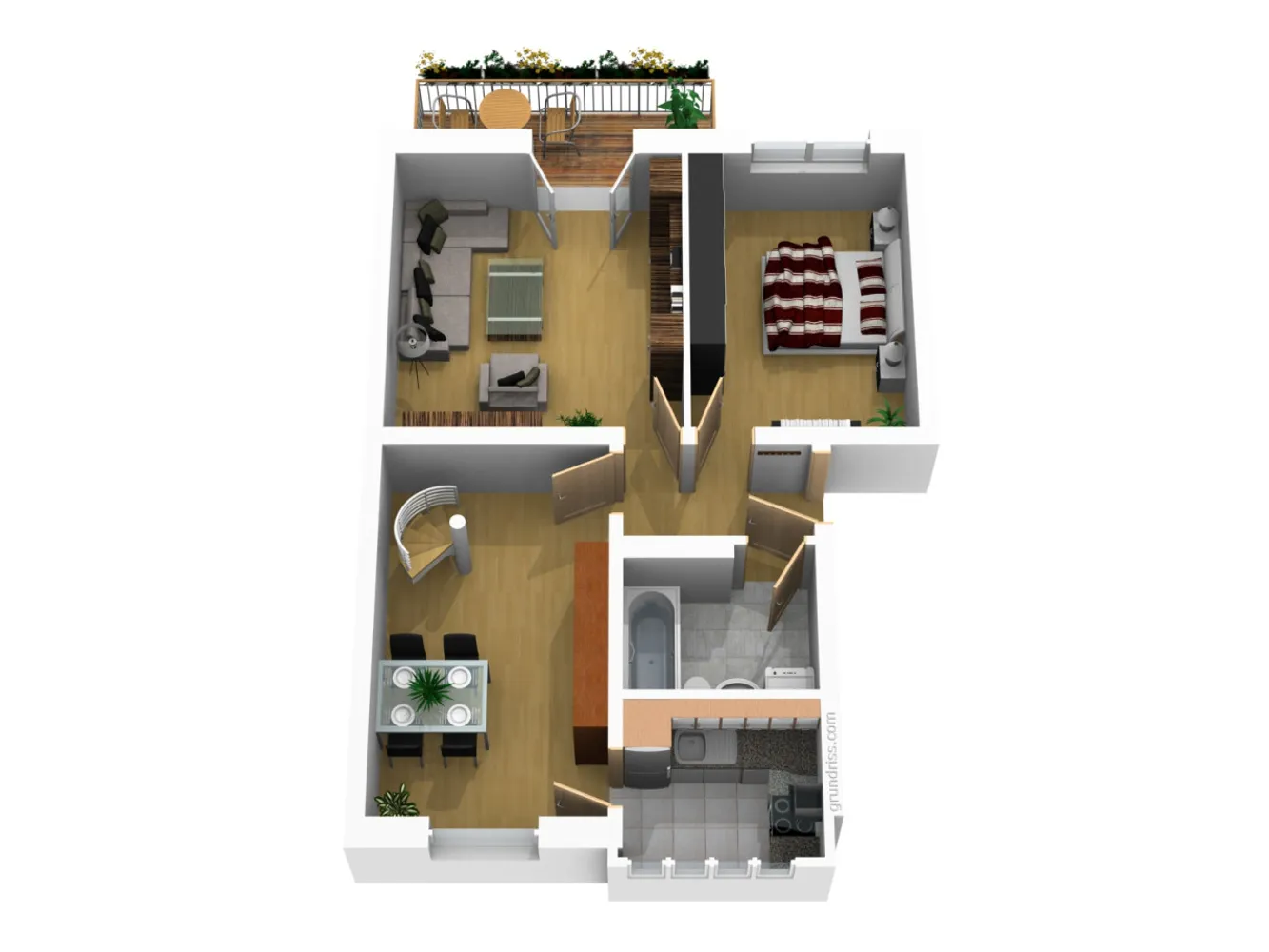 4 Zimmer Wohnung mit 86 m² in Magdeburg – Bild 2