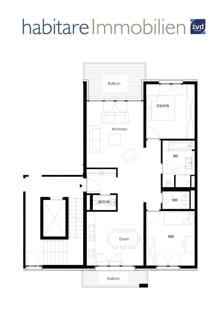 3 room apartment with 103 m² in Berlin – Photo 12