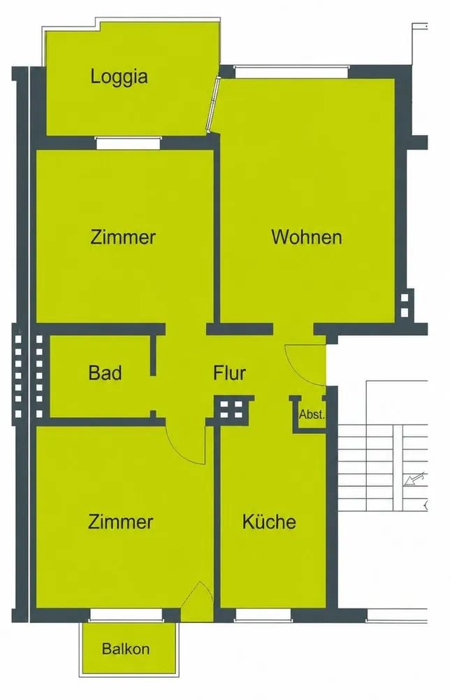 3 Zimmer Wohnung mit 63 m² in Hannover – Bild 10