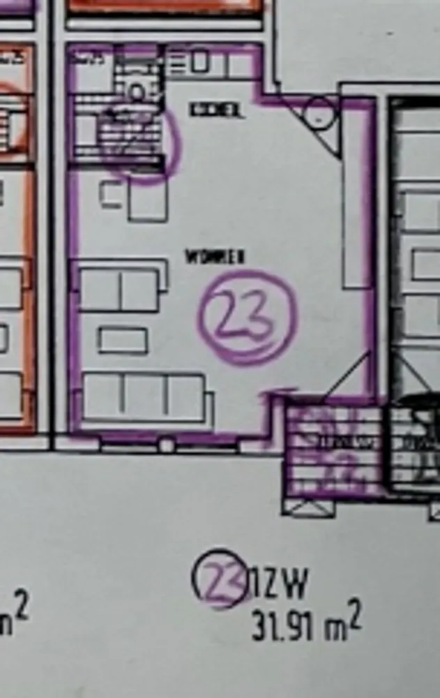 1 Zimmer Wohnung mit 30 m² in Karlsruhe – Bild 3