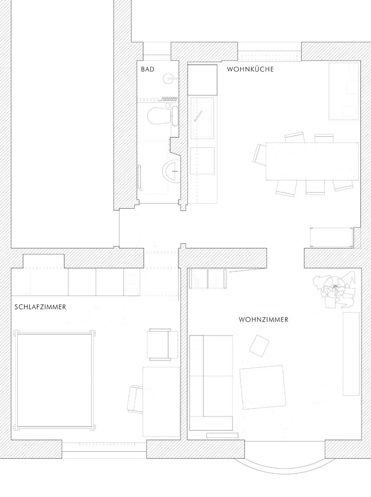 2 Zimmer Wohnung mit 50 m² in Köln – Bild 1