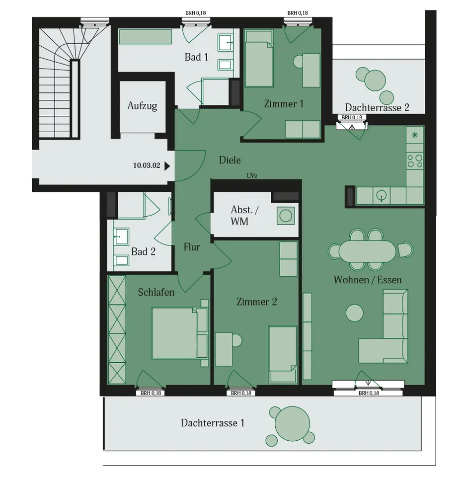 4 room apartment with 121 m² in Rodgau – Photo 5