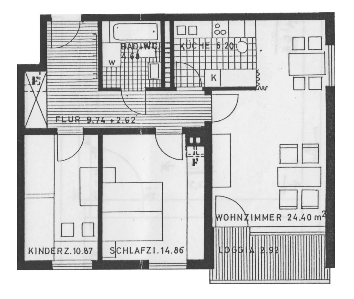 3 Zimmer Wohnung mit 75 m² in München – Bild 10