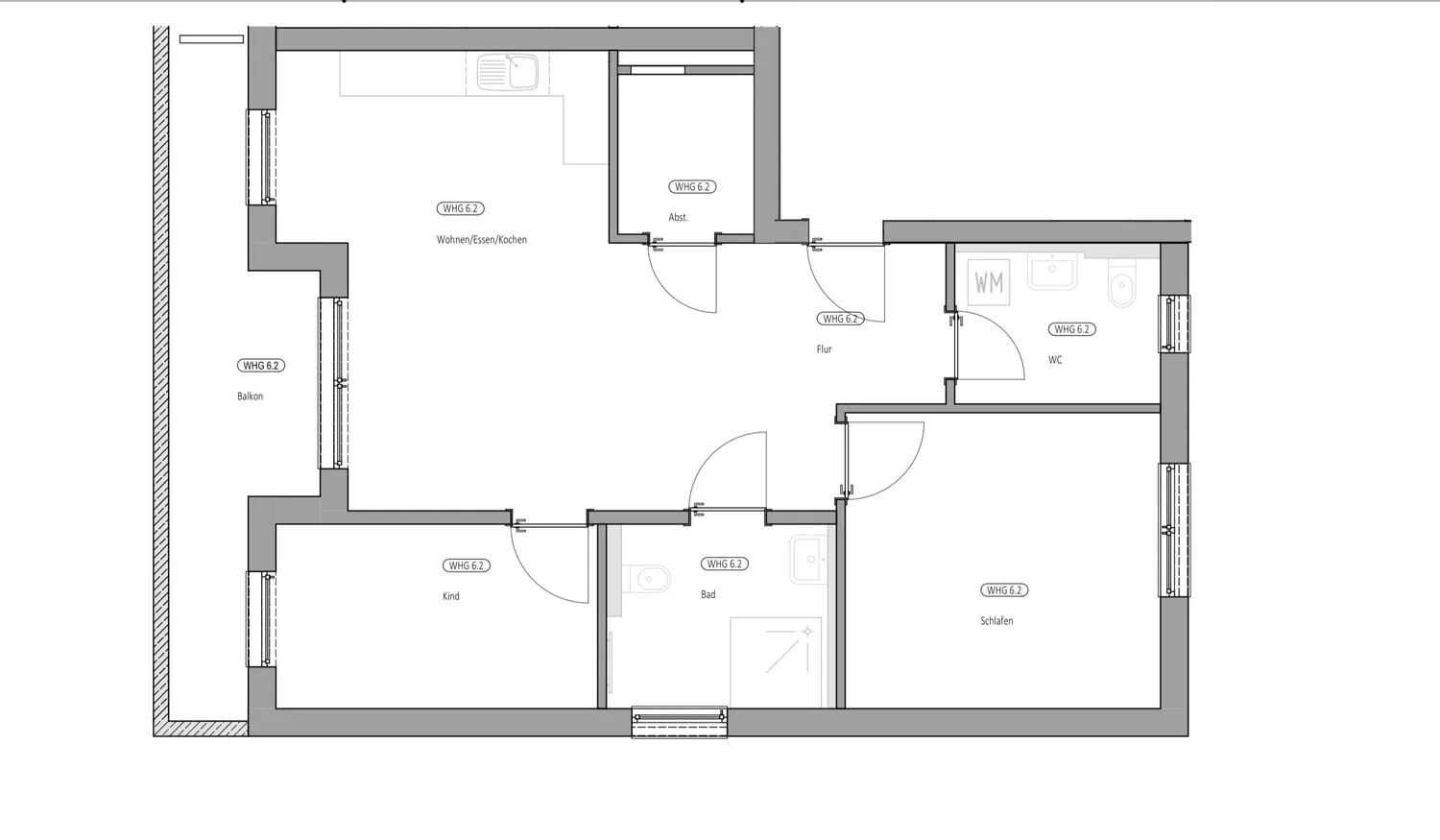 3 Zimmer Wohnung mit 84 m² in Balingen – Bild 3