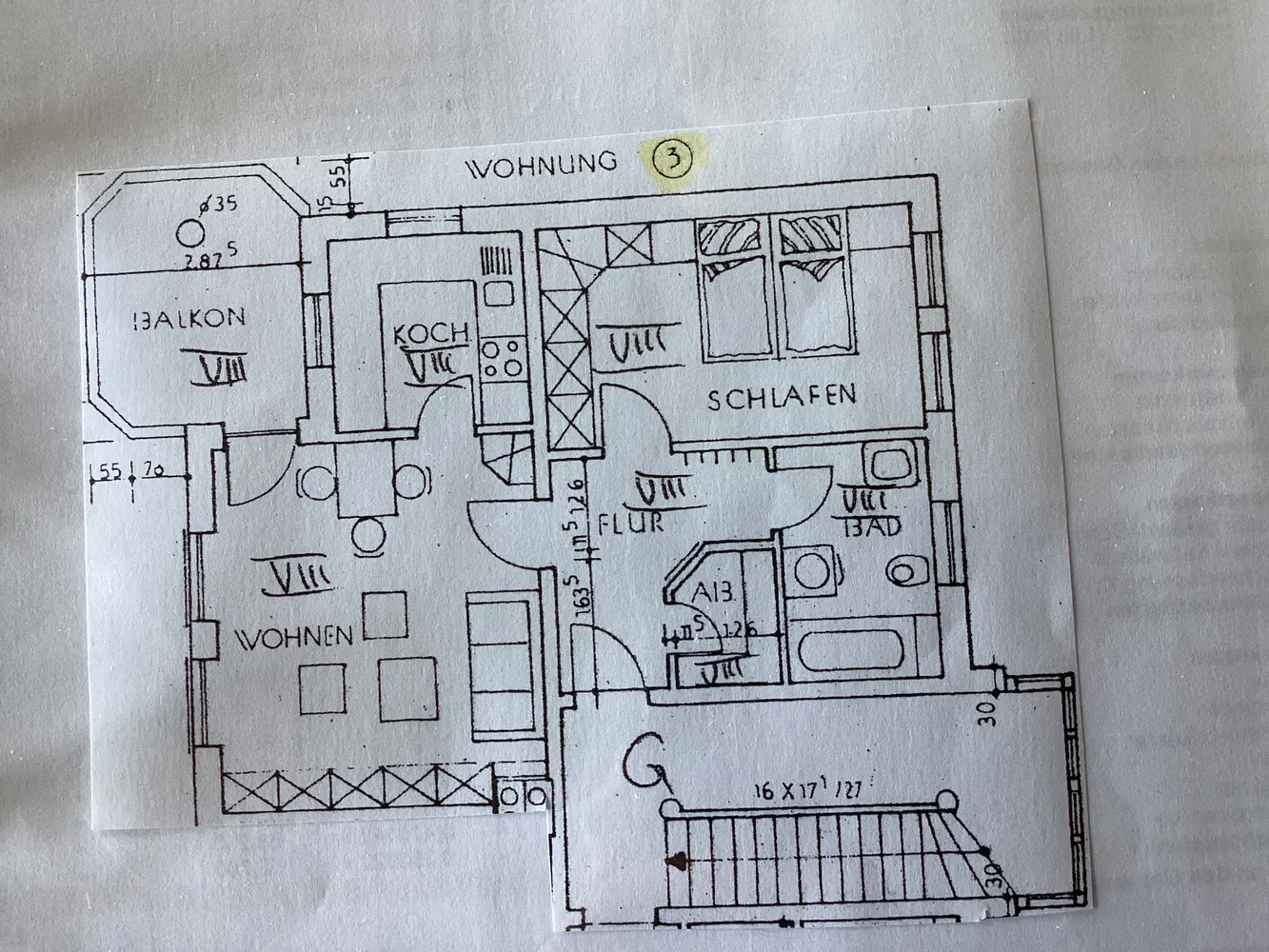 2 Zimmer Wohnung mit 58 m² in Ingolstadt – Bild 2