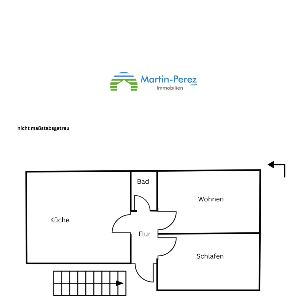2 Zimmer Wohnung mit 55 m² in Hagen – Bild 7
