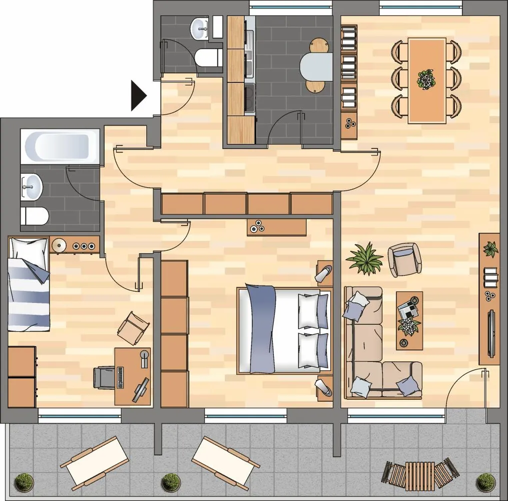 3 Zimmer Wohnung mit 81 m² in Leverkusen – Bild 5