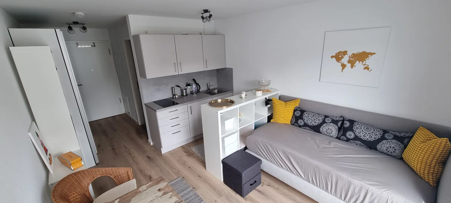 1 Zimmer Wohnung mit 22 m² in Freiburg im Breisgau – Bild 1