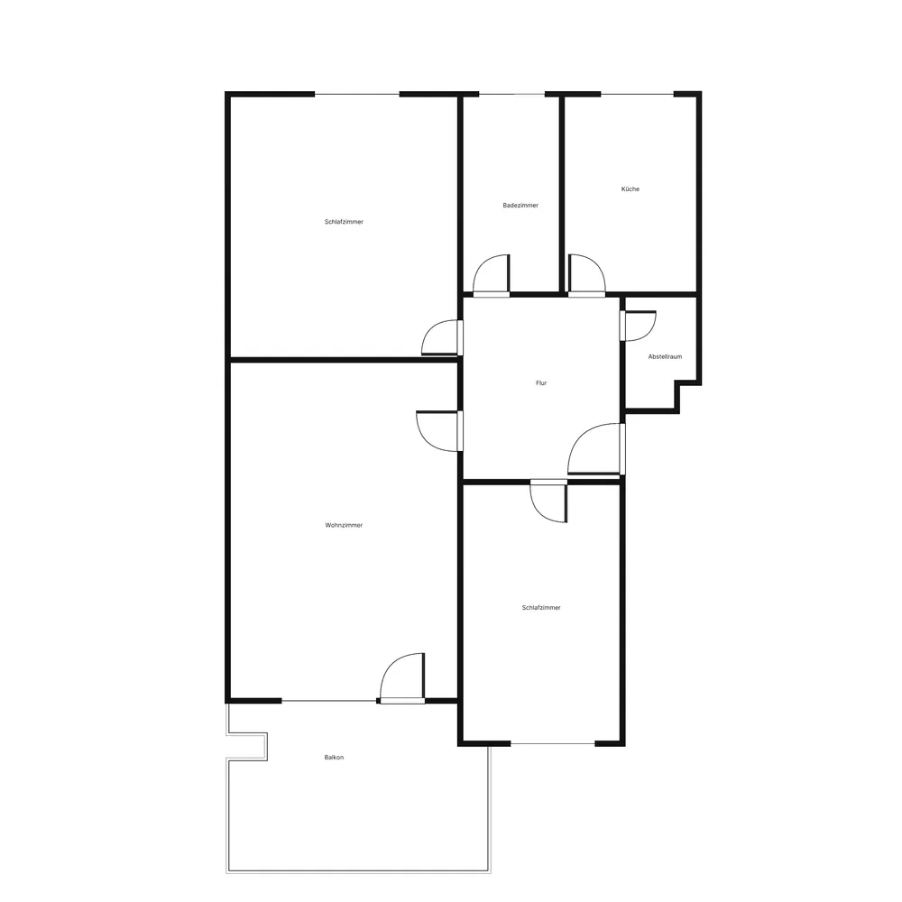 3 Zimmer Wohnung mit 74 m² in Bremen – Bild 4