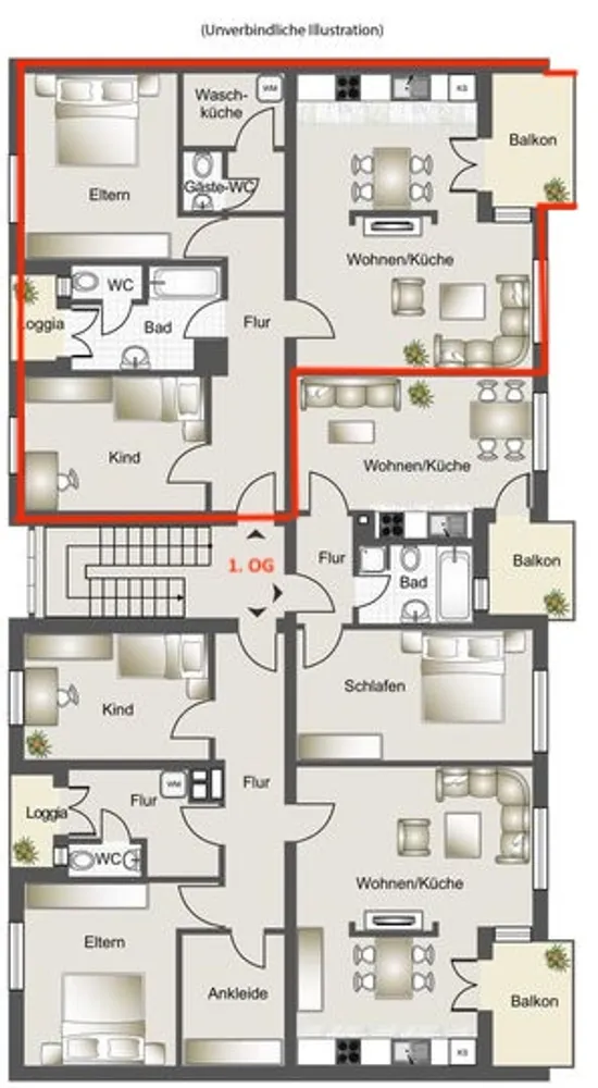 3 Zimmer Wohnung mit 86 m² in Reutlingen – Bild 2