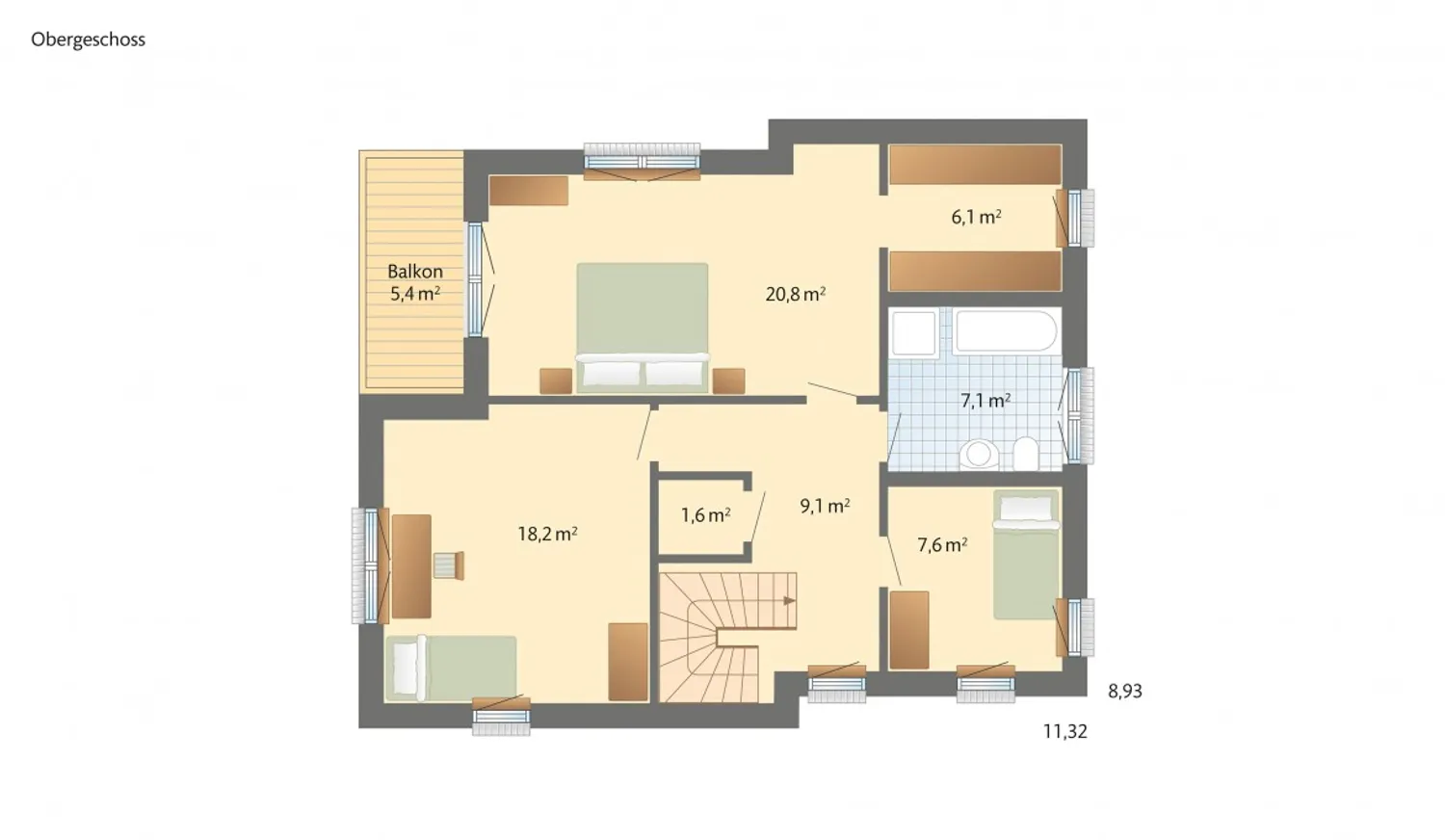 5 Zimmer Haus mit 154 m² in Köln – Bild 8