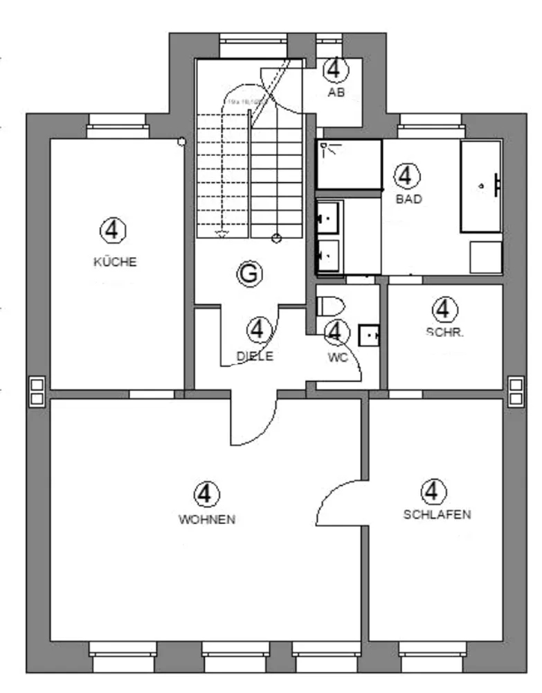 2 Zimmer Wohnung mit 70 m² in Wuppertal – Bild 9
