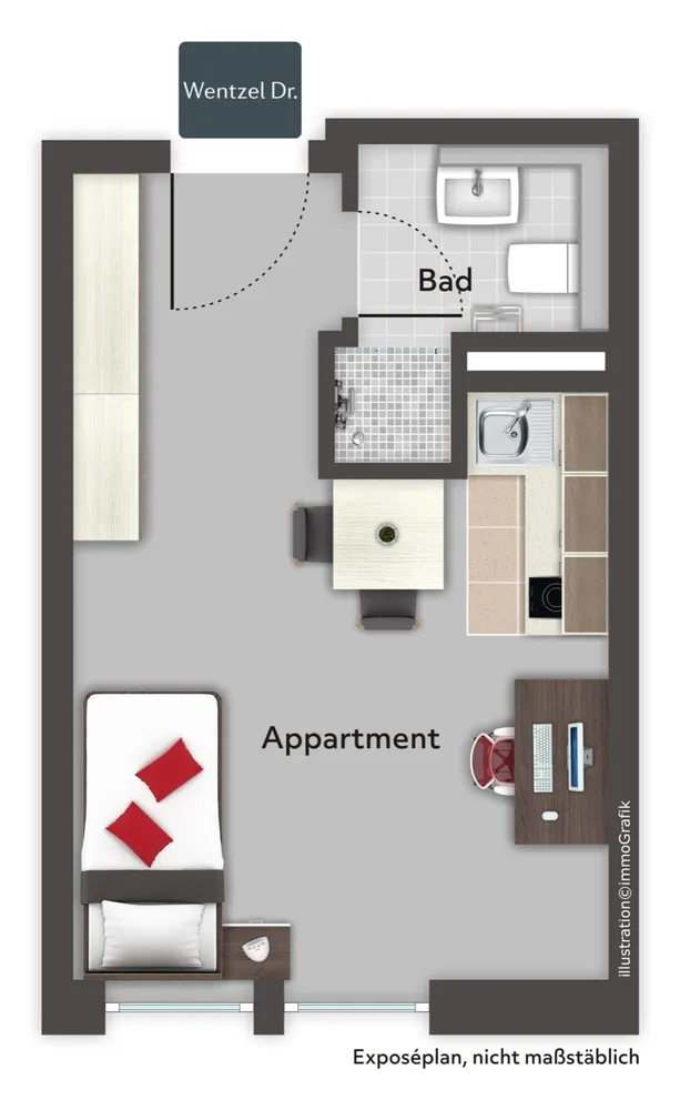1 Zimmer Wohnung mit 23 m² in Leipzig – Bild 8