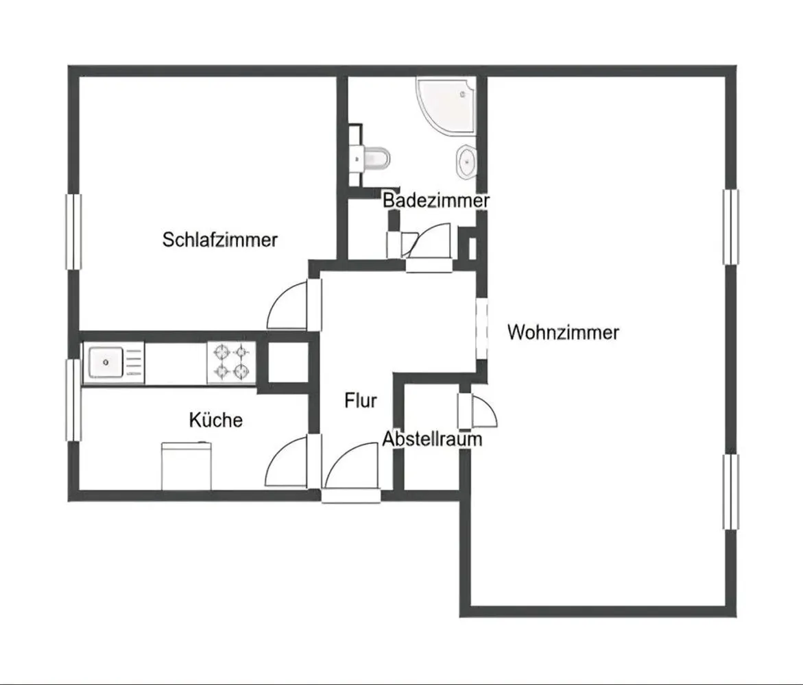 3 room apartment with 60 m² in Berlin – Photo 9