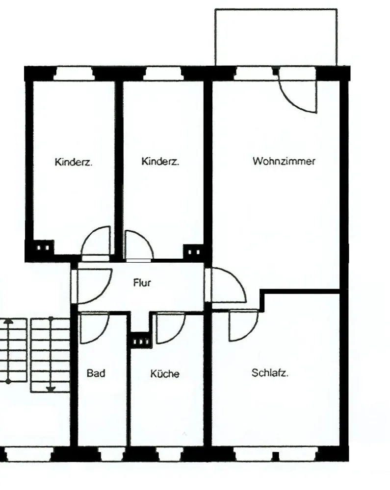4 Zimmer Wohnung mit 69 m² in Meiningen – Bild 5
