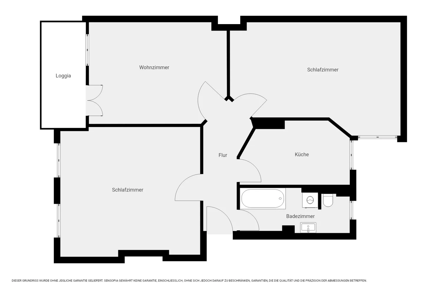 3 Zimmer Wohnung mit 92 m² in Berlin – Bild 2