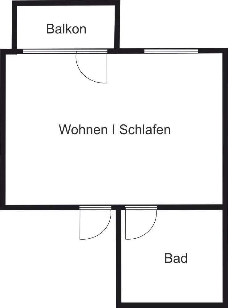 1 Zimmer Wohnung mit 26 m² in Halle (Saale) – Bild 6