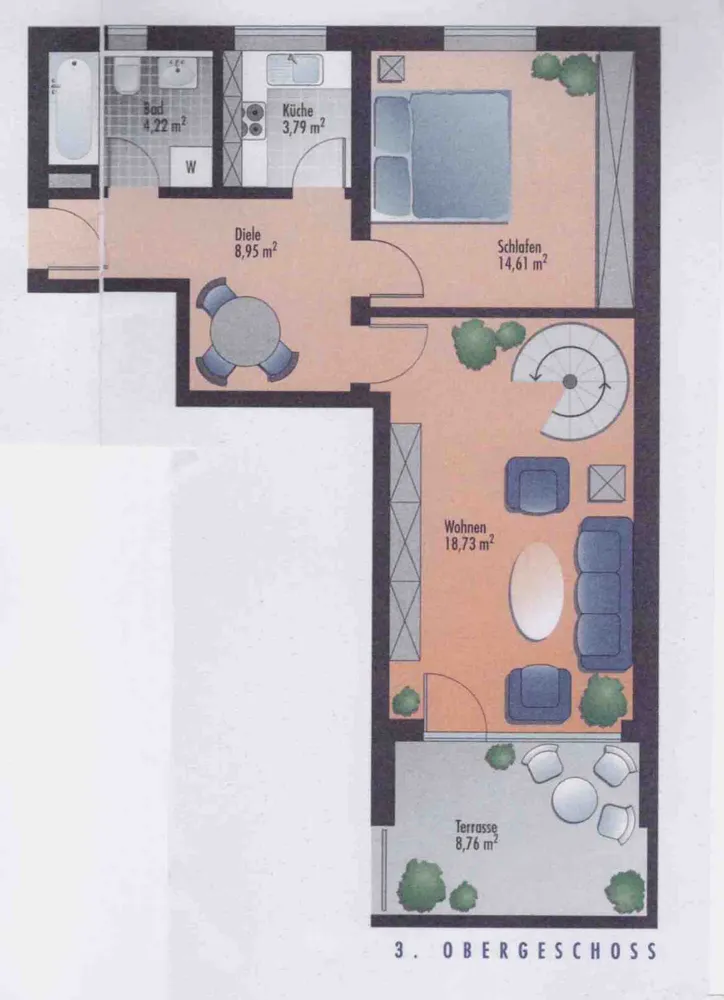 3 Zimmer Wohnung mit 63 m² in Regensburg – Bild 12
